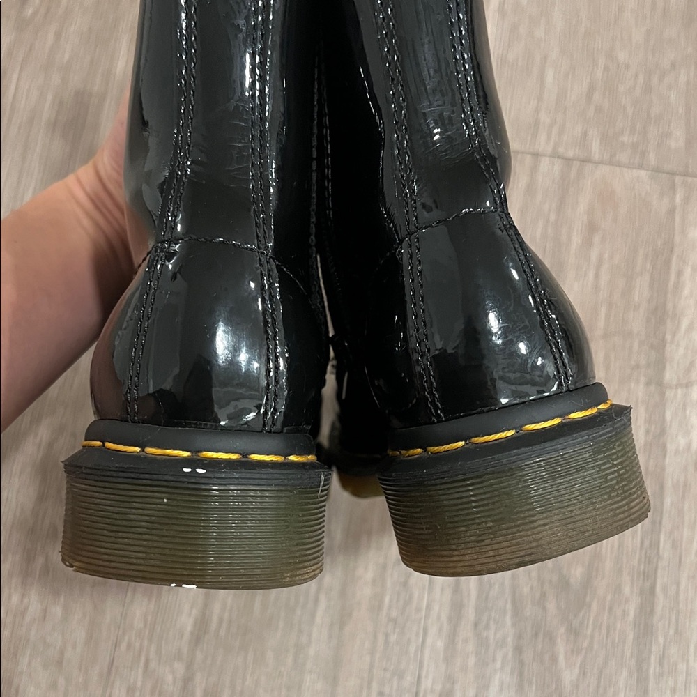 Dr. Martens Women’s Patent Leather Boots - Picture 14 of 16